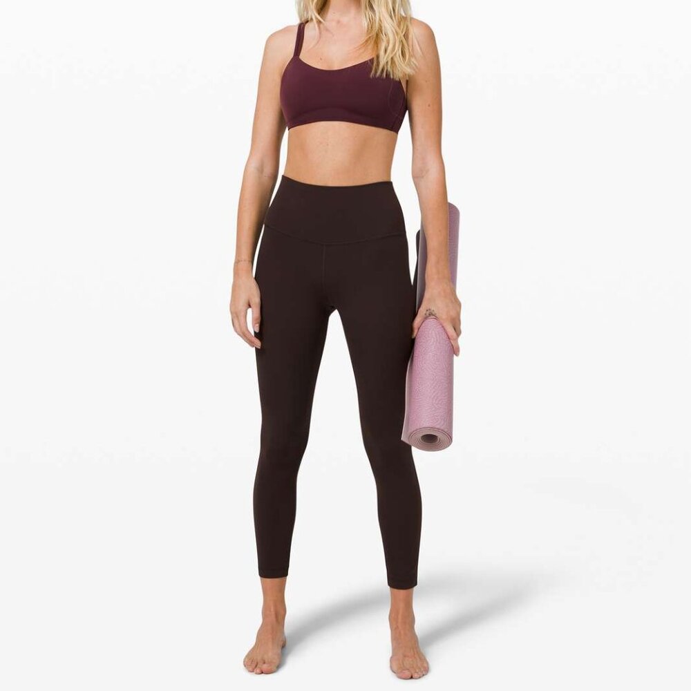 New Lululemon Align Pant 25" French Press Size 4